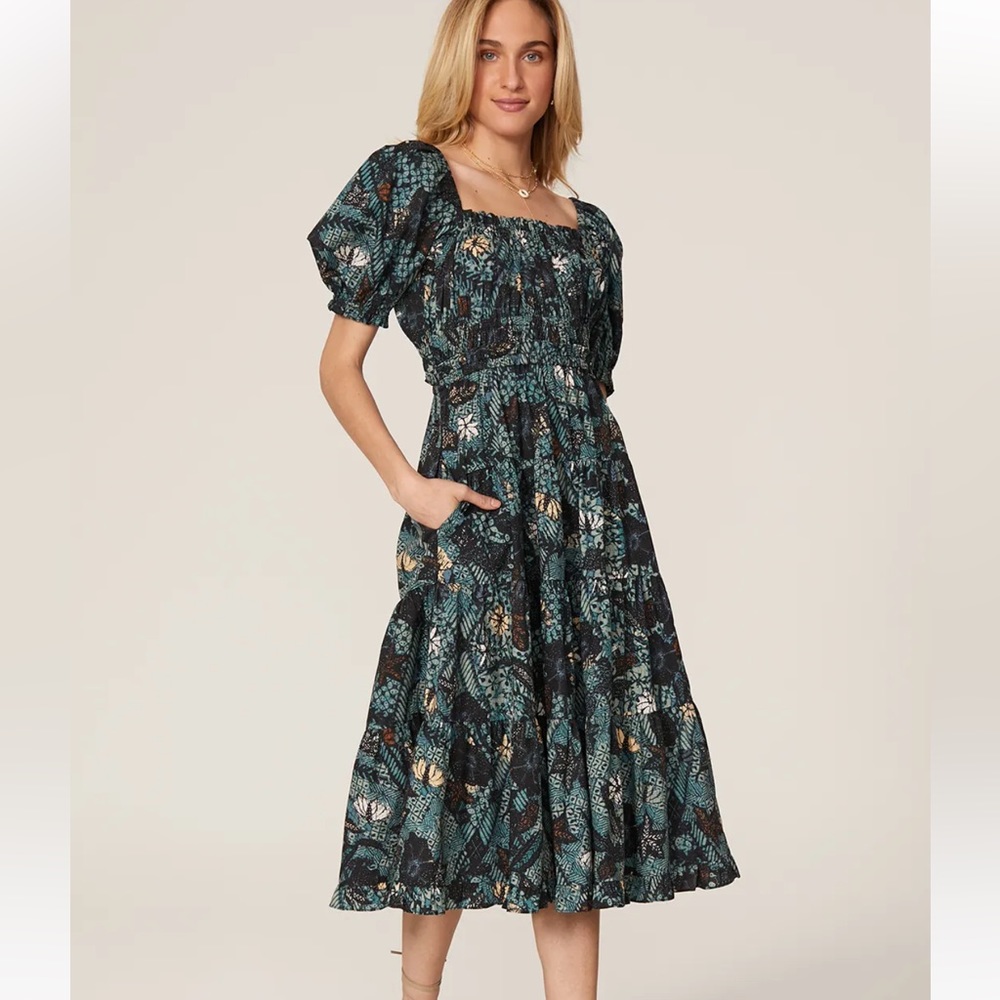 Ulla Johnson Printed liana Dress Size 2